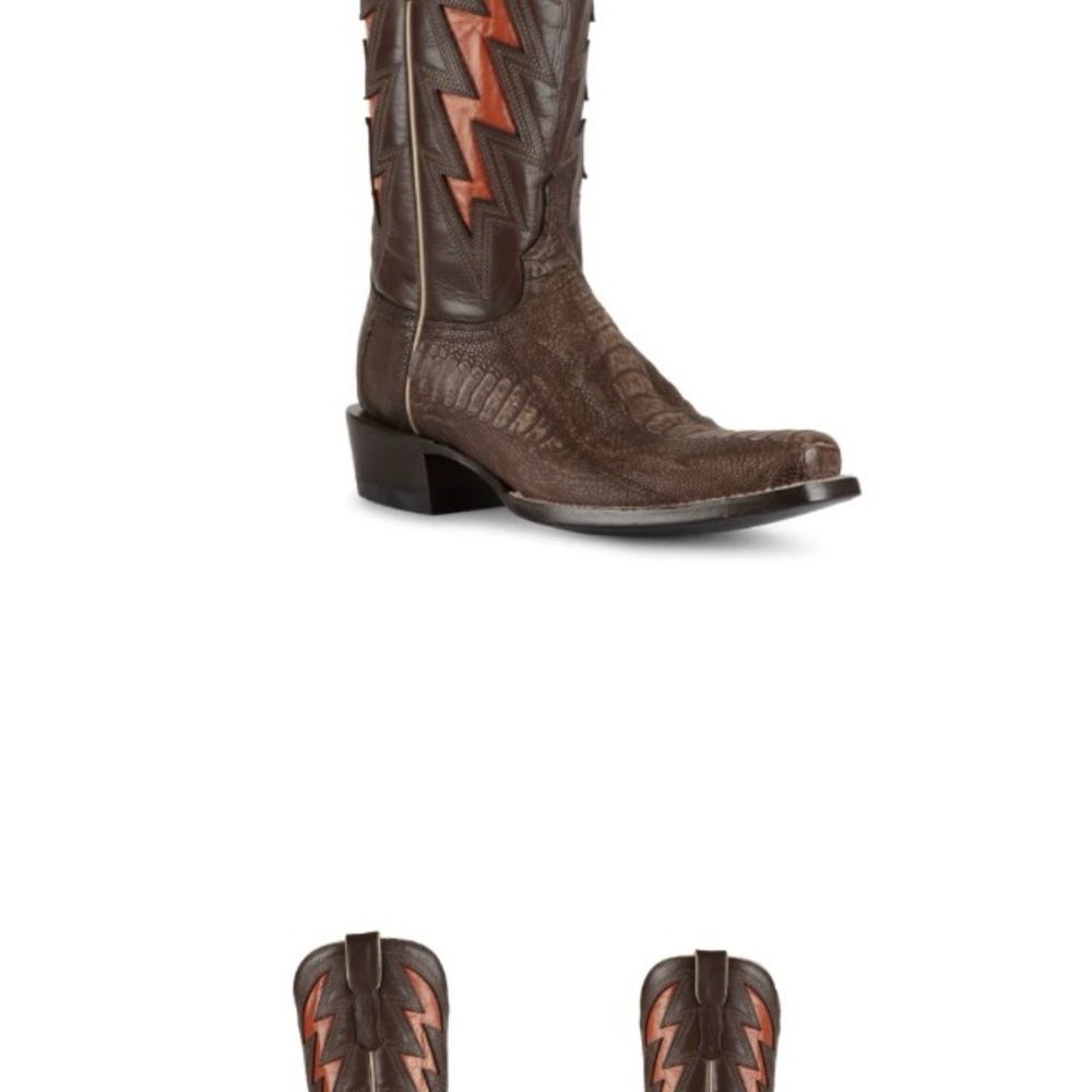 Men's Brown Leather Western Boots